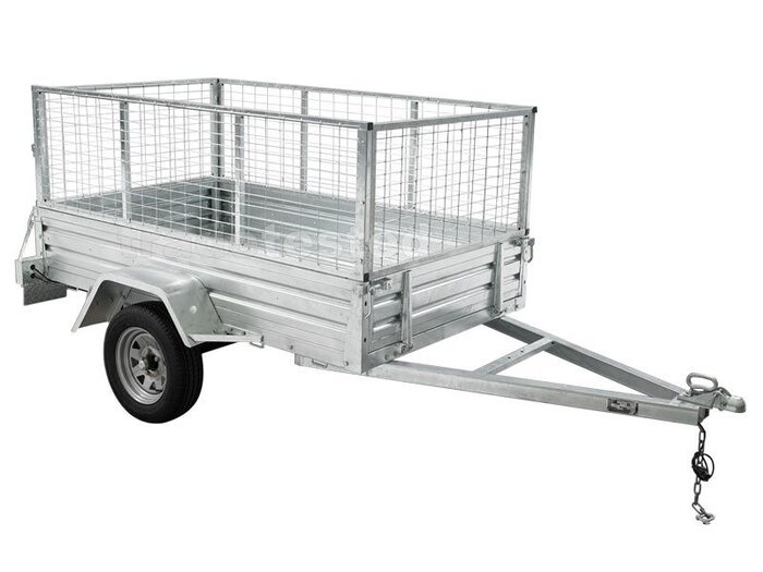 Tandem Caged Trailer